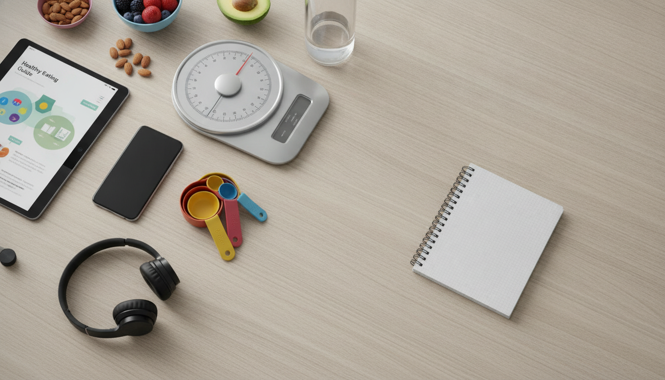 Healthy Eating Starter Bundle: PDF, Audio & Tools